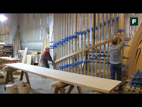 Производство деревянных лестниц  // FORUMHOUSE