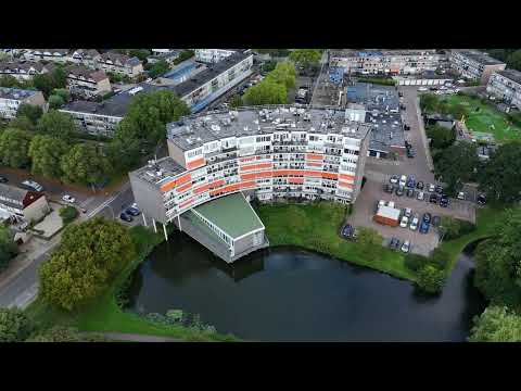 Slikkerveer aan de dijk - drone 4K