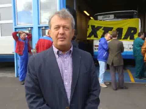 Regionális busz szerelő verseny Szombathelyen