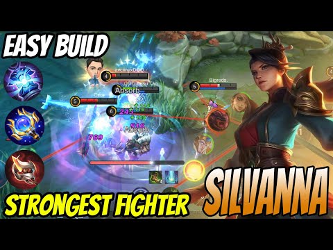 INSANE BURST DAMAGE SILVANA FAST END GAME FINAL MCL - Silvanna Best Build 2023 ~ MLBB