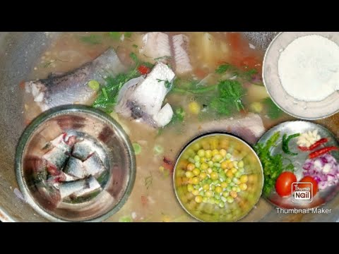 Easy boiled fish recipe, Food vlog.
