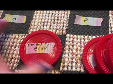 Spanish Alphabet Lotto Game