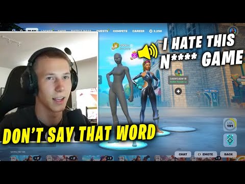 MrSavage teaching a 10-Year-old Kid manners after he said N-WORD (OG Fortnite)