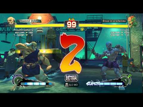USFIV~ Gouken (ProudStrawberry) vs.  Dhalsim (torojinG) HD