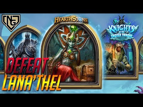How to defeat Blood-Queen Lana’thel - Hearthstone -  Icecrown Citadel Adventure