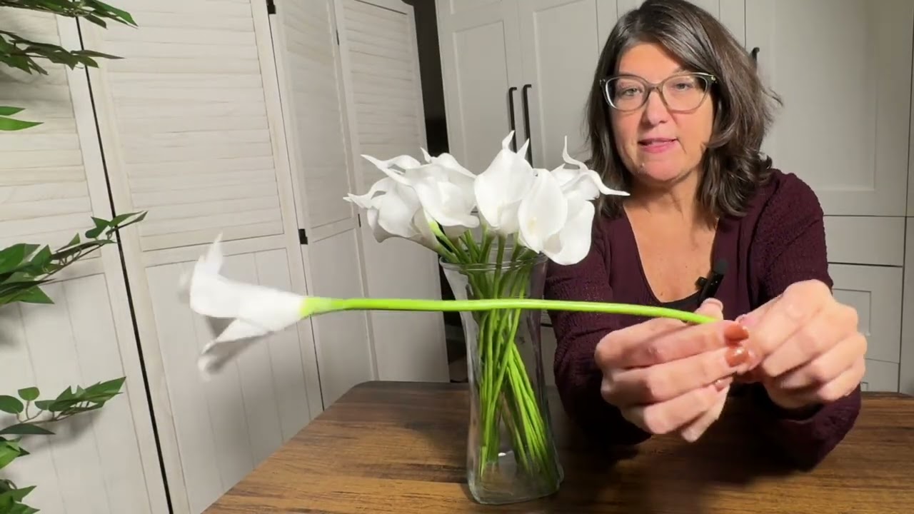 White Calla Lily Artificial Flowers Review | Realistic Wedding & Home Décor