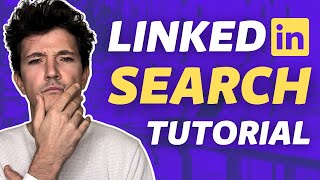 How to Use LinkedIn Search Filters - Find People and Account using Linkedin Basic Search