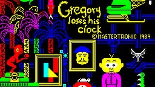 REVIEW OF GREGORY LOSES HIS CLOCK (SPECTRUM 48K, MASTERTRONIC, 1986)