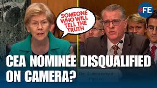 Warren Forces Inflation Admission From Trump Economic Nominee | "Simple Factual Questions"