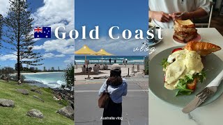 Vlog｜夫婦で行く2泊3日ゴールドコースト旅行🇦🇺｜絶景バーリーヘッズ✨食べ歩き観光🍦｜オーストラリア暮らしのvlog