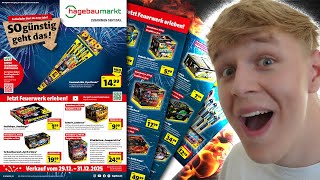 Hagebau Feuerwerk Prospekt für Silvester 2025/26 | Alle Preise & Videos