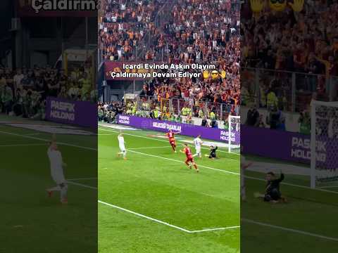 Mauro Icardi Çaykur Rizespor’a da Golünü Attı ⚽️ #mauroicardi #galatasaray #futbol #süperlig #gol