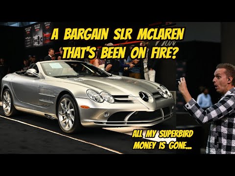 Buying the cheapest Mercedes McLaren SLR roadster EVER, with previous fire damage?