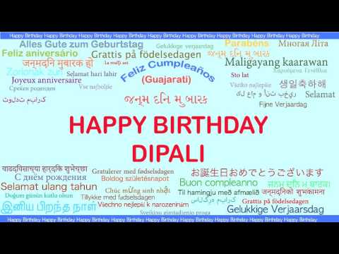 Dipali   Languages Idiomas - Happy Birthday