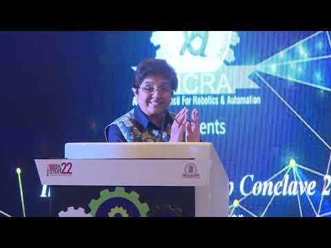 IndiaFirst Tech Startups Conclave'22  Dr. Kiran Bedi
