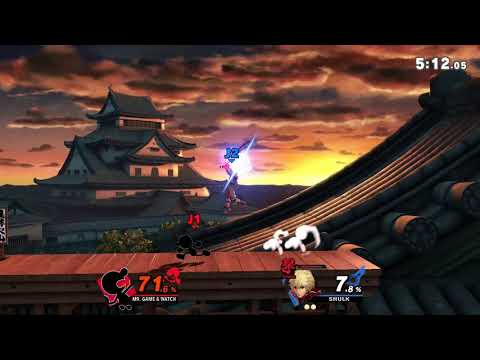 Shulk vs Mr. Game & Watch