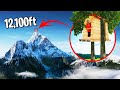 Overnight Survival in WORLDS HIGHEST TREEHOUSE!