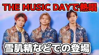 【Number_i】THE MUSIC DAYで櫻井翔との物語ソングが印象的