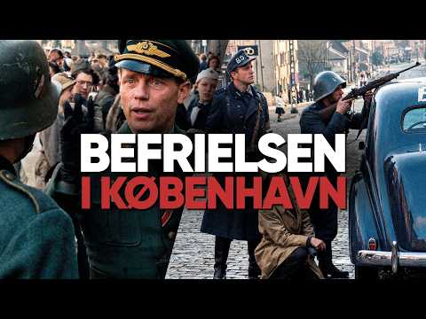 Historiske optagelser fra Befrielsen 1945 – København fejrer friheden (Farvelagt dokumentar)