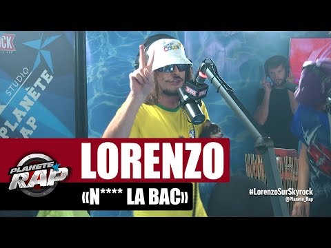 Lorenzo "N**** la BAC" #PlanèteRap