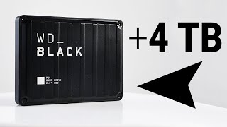 WD BLACK P10 Game Drive 4 TB (WDBA3A0040BBK-WESN) - відео 1