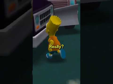 Bort Gets Hit & Run 🚔 #simpsonshitandrun #simpsons
