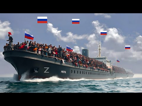 Heute gerade auf Snake Island angekommen! Vor 12 Minuten sehen russische Söldner, was passiert ist