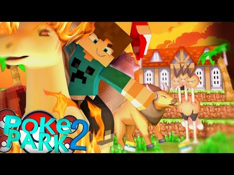 Minecraft: PokePark 2 - A CORRIDA POKEMON NO PARK !?! #03