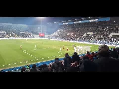 reggiana- Modena 0 a 0 azione spettacolare della regia