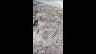 Stark Drone Flying on The Mountain! Sneak Peak of Winter Wonderland FPV Epic Scenery! #Shorts
