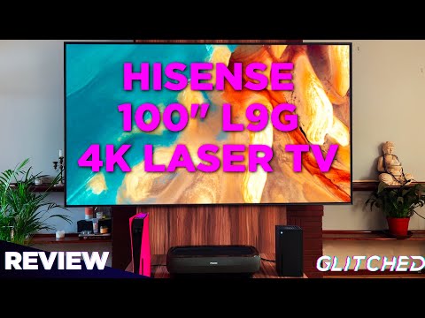 Hisense 100-inch L9G 4K Trichroma Laser TV Review - The Best Short Throw Projector Money Can Buy
