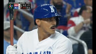 JUAN DIEGO MONTES KNOWS HIS MUSTACHE CAN'T PROTECT HIM FROM THE POWERFUL ARM OF THE BIG DIESEL