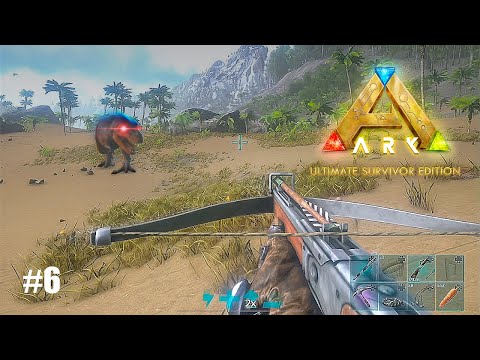 DOMANDO NOSSO PRIMEIRO REX NA ILHA #6 | ARK ULTIMATE MOBILE EDITION