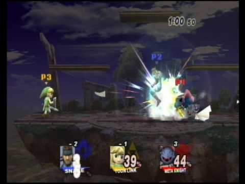 SSBB: owning online enemies JUST with a FAN