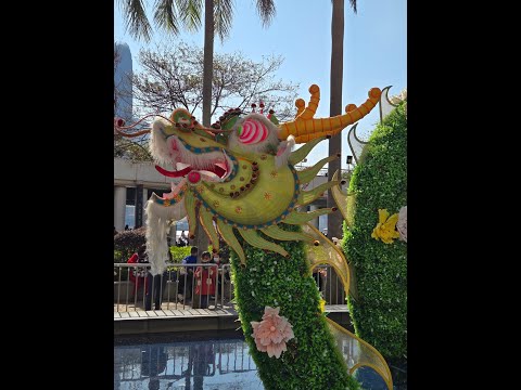 【香港傳統手工藝】傳統花燈紮作技藝|香港尖沙咀|香港文化中心露天廣場|龍躍花燈．喜迎新歲|大笨鐘|農曆新年|花燈|龍年|花燈紮作|紥作技藝|Lantern|元宵節#元宵綵燈會