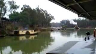 preview picture of video 'On a Paddle steamer at Echuca, Victoria, Australia'