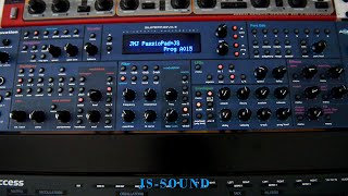 Video thumbnail for Novation Supernova II Pro X Rack Live Demo HQ Sound no talking by js-sound