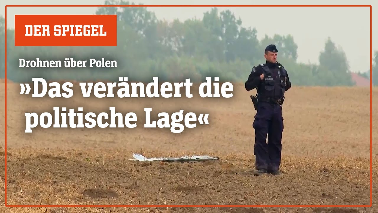 Reaktionen auf russische Drohnen über Polen | DER SPIEGEL
