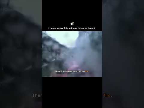 When Schumacher did a Kimi. #f1