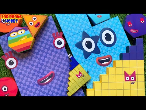 Looking for Numberblocks NEW 1196 Puzzle Tetris Space, ASMR Satisfying Video