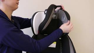 Graco® 4Ever® Extend2Fit®- How to Remove and Replace the Car Seat Cover