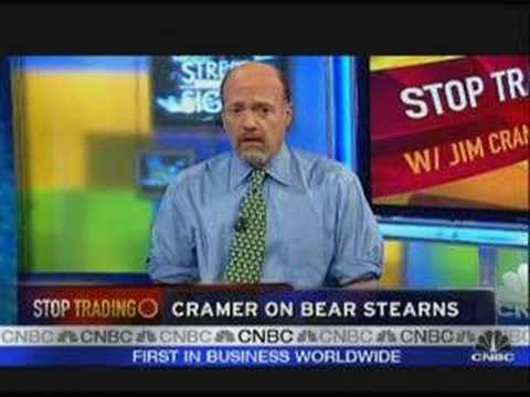 Hey Remember When Jim Cramer Said To Not Worry About Bear Stearns And Then They Immediately Collapsed? We Remember