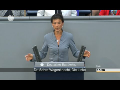 Das Lügenwort "Freihandelsabkommen - TTIP/CETA" Sahra Wagenknecht 11.05.2016 - Bananenrepublik