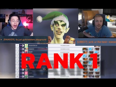 Streamers react to #1 Junkrat