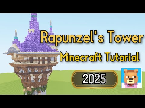 Minecraft: How to Build Rapunzel's Tower (Tangled) - Full Tutorial [2025]