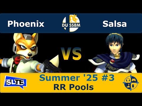 Drexel Melee Summer '25 #3: Phoenix (Fox) Vs. Salsa (Marth) - RR Pools