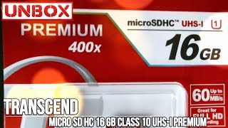 Transcend 16 GB microSDHC UHS-I Premium TS16GUSDCU1 - відео 1