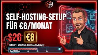 Hetzner + Coolify: Mein kompletter Self-Hosting-Setup für €8/Monat