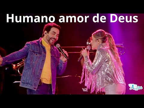 Humano Amor de Deus - Pé. Fábio de Melo no Halleluya 2023 / Part: Adriana Arydes