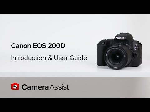 Canon EOS 200D Tutorial – Introduction & User Guide